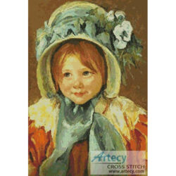 Sara in a Green Bonnet (Mary Cassatt)
