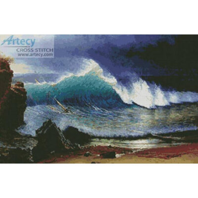 The Shore of the Turquoise Sea (Albert Bierstadt)