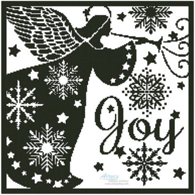 Snowflake Angel Silhouette (Joni Prittie)