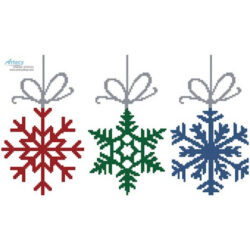 Snowflake Baubles (Facebook Group) (T Clarke)