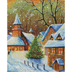 Snowy Village (Crop) (Jacek Posiak)