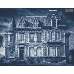 Spooky House (Blue 2) (Tama66 - Pixabay)