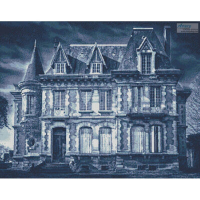 Spooky House (Blue 2) (Tama66 - Pixabay)