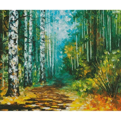 Spring Birches (Large) (Leonid Afremov)