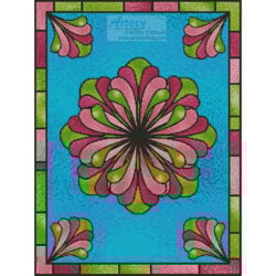 Stained Glass Floral 2 (Delightful Doodles)