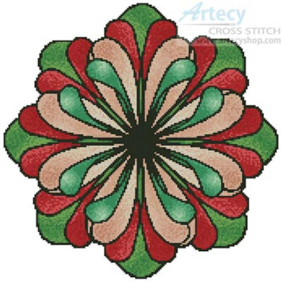 Stained Glass Flower (Delightful Doodles)