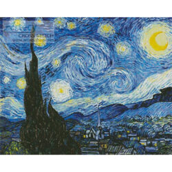 The Starry Night Blue (Vincent van Gogh)