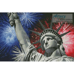 Statue of Liberty with Fireworks (Tetra Images - Corbis)