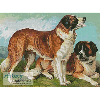 Rough Coated St Bernard (Fine Rare Prints)
