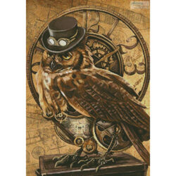 Steampunk Owl (Elena Samorydova)