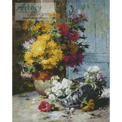 Still Life of Summer Flowers (Rehs Galleries Inc)
