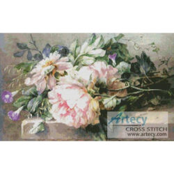 Still life with Peonies and Morning Glories (Art Renewal Centre)