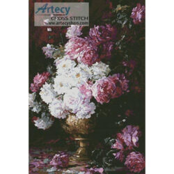 Still life of Roses in a Vase (Rehs Galleries Inc)