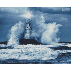 Storm and Lighthouse (Blue) (Valentin Russanov - Getty Images)