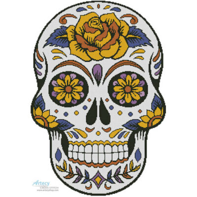 Sugar Skull (Open Clipart - Pixabay)