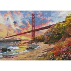 Sunset at Golden Gate (Dominic Davison)