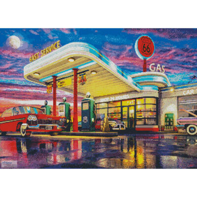 Sunset on Route 66 (Dominic Davison)