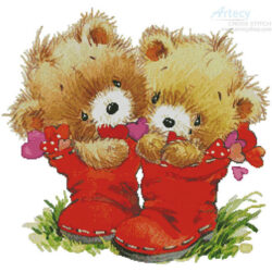 Teddies in Boots (Lena Faenkova)