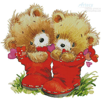 Teddies in Boots (Lena Faenkova)