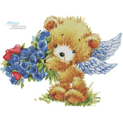 Teddy Angel (Blue Flowers) (Lena Faenkova)