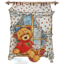 Teddy at Window (Lena Faenkova)