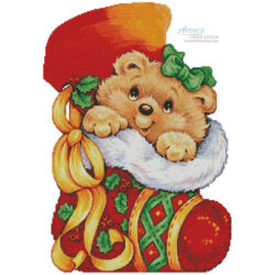 Teddy Christmas Stocking (Tim Locker)