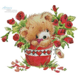 Teddy with Roses (Lena Faenkova)