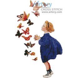 The Butterflies (Jessie Willcox Smith)