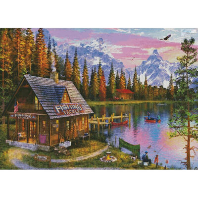 The Fishing Hut (Large) (Dominic Davison)