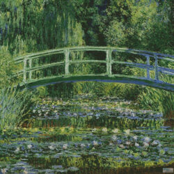 The Japanese Bridge (Large) (Claude Monet)