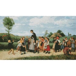 The Sunday School Walk (Albert Anker)