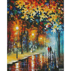 The Warmth of Friends (Leonid Afremov)