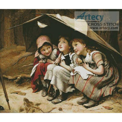 Three little kittens (Art Renewal Centre)