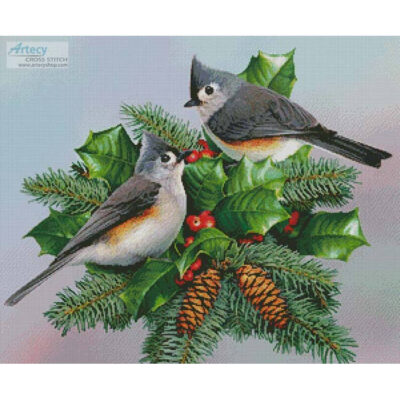 Titmouse and Holly (Russell Cobane)