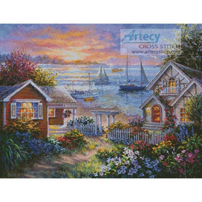 Tranquil Seafront (Nicky Boehme/ Art Licensing Int'l)