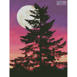 Tree Silhouette at Dusk (yvonneh11- Pixabay)