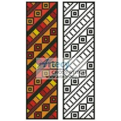 Tribal Bookmark (Artecy Cross Stitch)