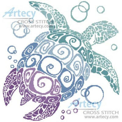 Turtle Silhouette (Kopirin - Vectorstock)