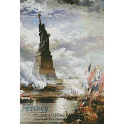 Unveiling the Statue of Liberty (Art Renewal Centre)