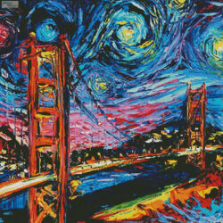 Van Gogh Never Saw Golden Gate (Aja Trier)