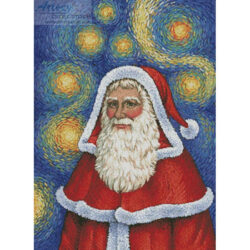 Van Gogh Santa (Carol Lawson)