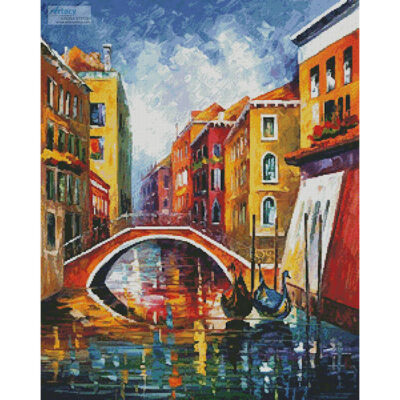 Venice Bridge (Leonid Afremov)