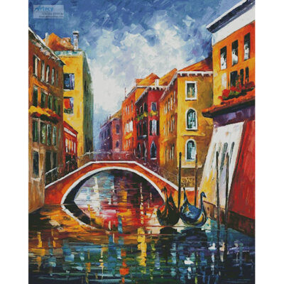 Venice Bridge (Large) (Leonid Afremov)