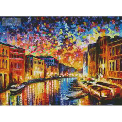 Venice Grand Canal (Large) (Leonid Afremov)
