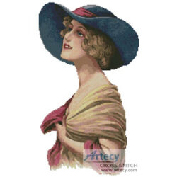 Victorian Blue Hat