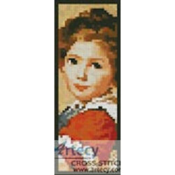 Victorian Girl Bookmark (George Dunlop Leslie)
