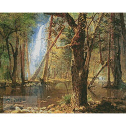 View in Yosemite Valley (Albert Bierstadt)