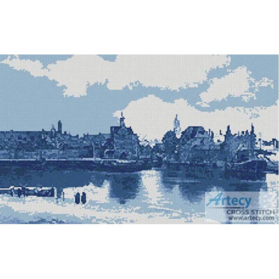 View of Delft Blue (Johannes Vermeer)