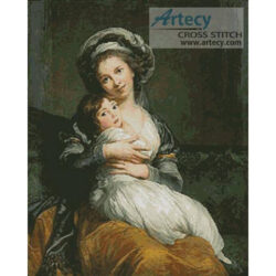 Vigee LeBrun with her Daughter
