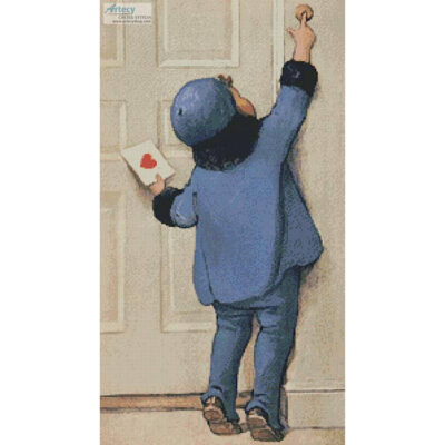 V is for Valentine (Jessie Willcox Smith)